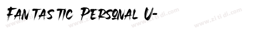 Fantastic Personal U字体转换